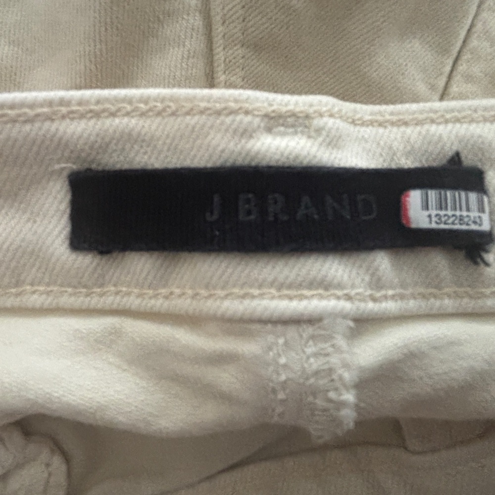 J BRAND - Cream Ruby High Rise Crop Jeans - Size 32 - Picture 13 of 13